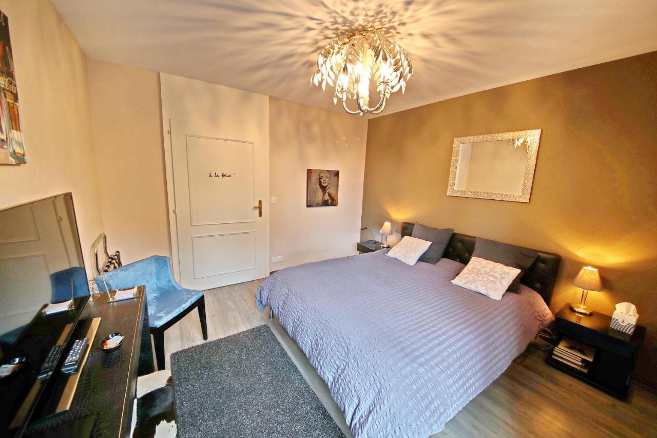 Corseaux Beach Rooms-Riviera Beach Apartments Vevey Exterior foto