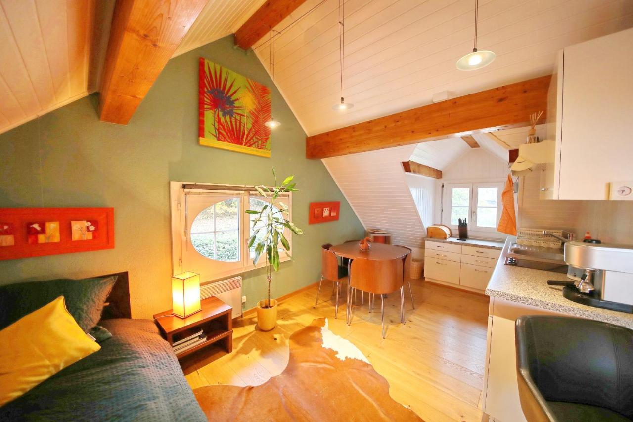 Corseaux Beach Rooms-Riviera Beach Apartments Vevey Exterior foto