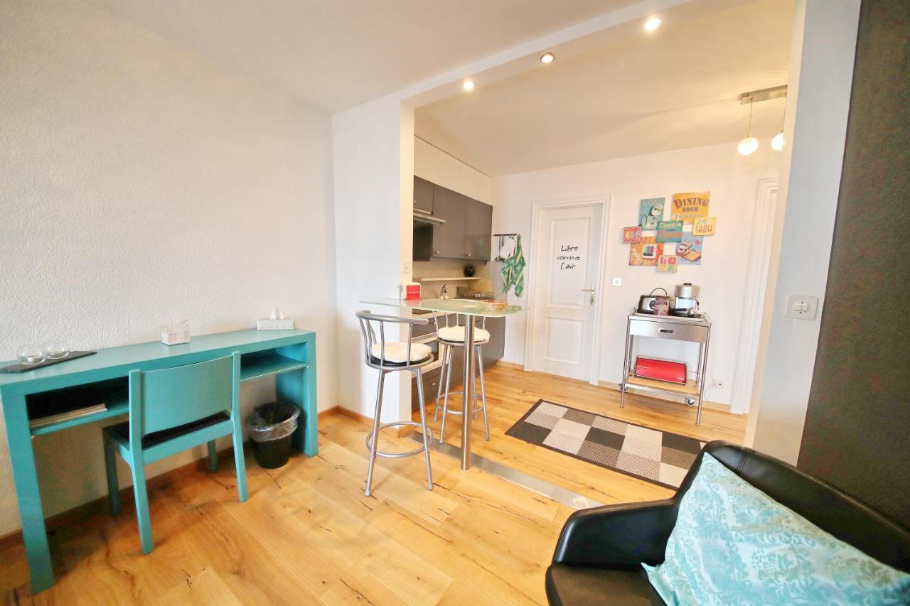 Corseaux Beach Rooms-Riviera Beach Apartments Vevey Exterior foto