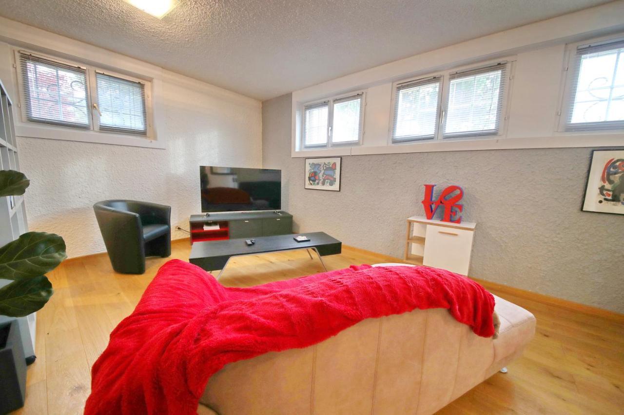 Corseaux Beach Rooms-Riviera Beach Apartments Vevey Exterior foto