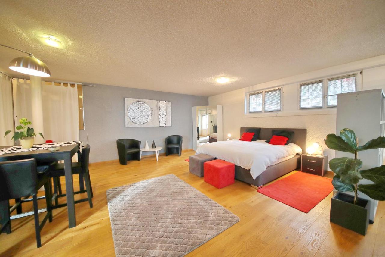 Corseaux Beach Rooms-Riviera Beach Apartments Vevey Exterior foto